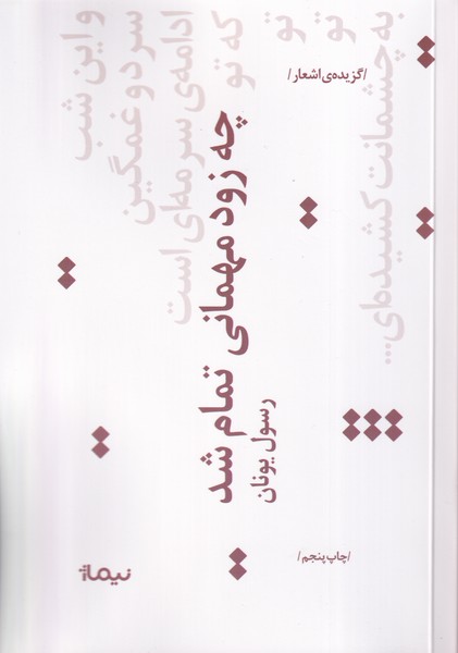 پایانه - چه زود مهمانی تمام شد