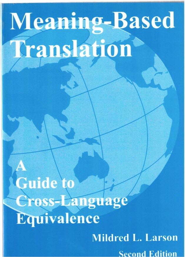 پایانه - MEANING  BASED  TRRNSLATION