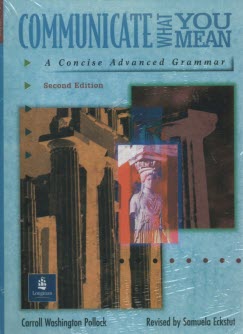پایانه - Communicate what you mean: a concise advanced grammar