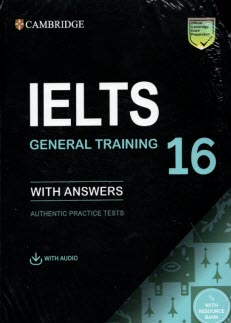 پایانه - CAMBRIDGE English IELTS 16: General + CD