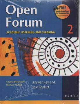 پایانه - Open forum academic listening and speaking 2