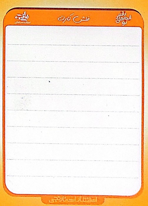 پایانه - فلش کارت جیبی خام