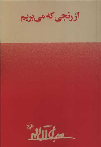 پایانه - از رنجی که می  بریم