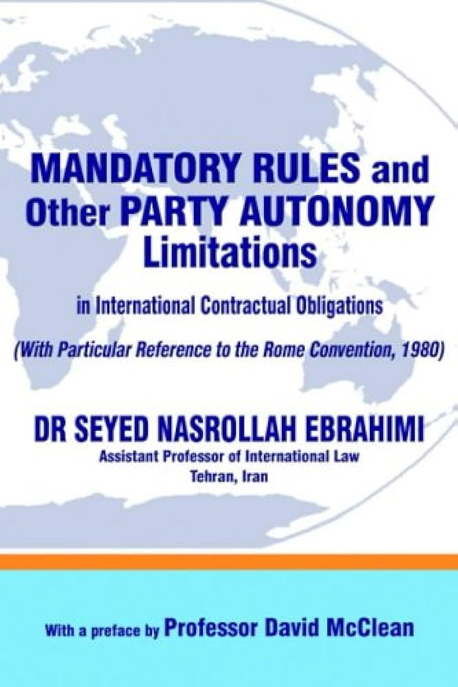 پایانه - Mandatory Rules and Other Party Autonomy Limitations