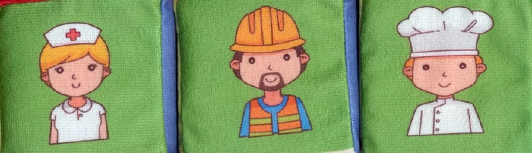 پایانه - پازل پارچه ای مکعبی (3 عددی)