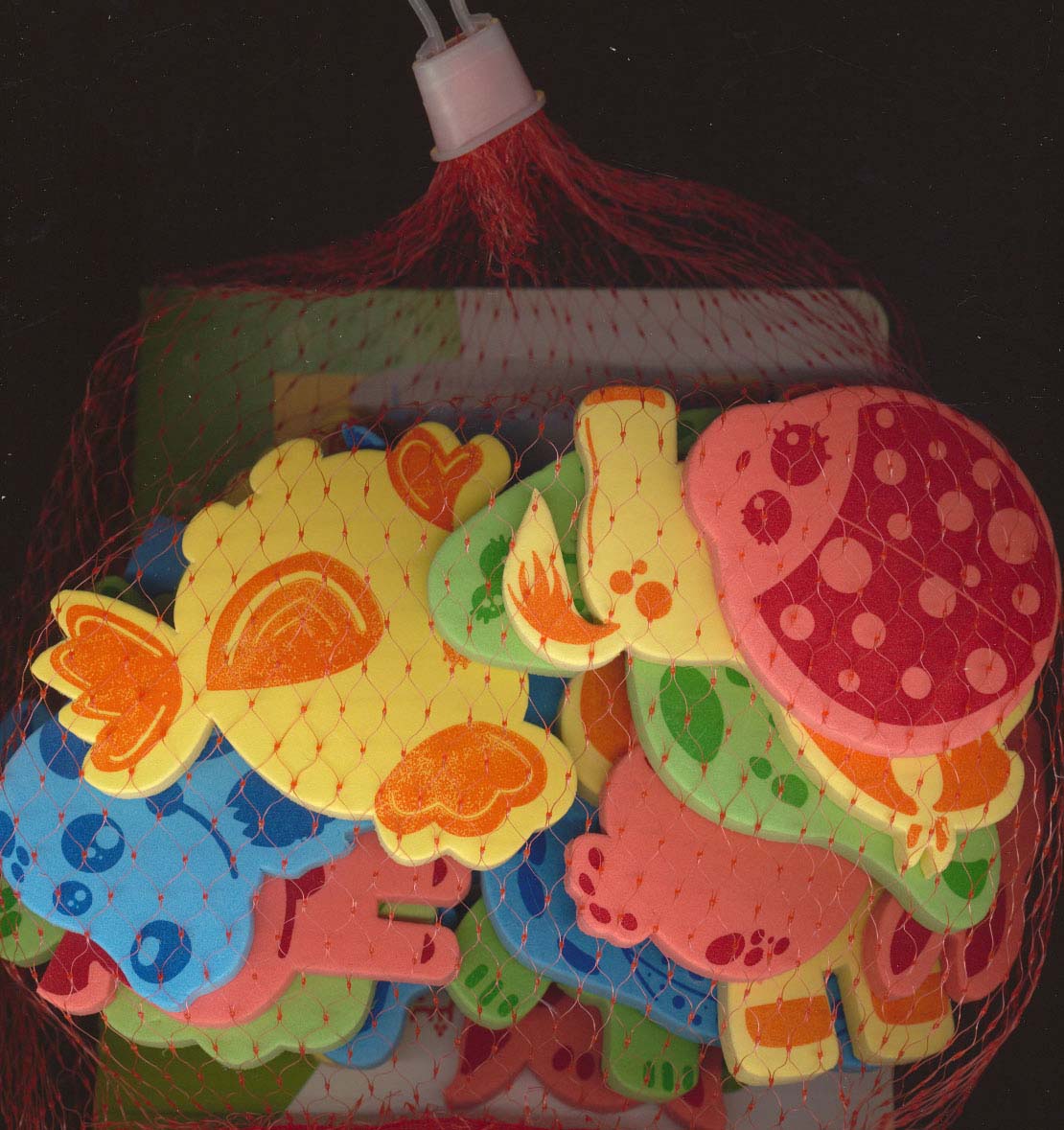 پایانه - کار پیش از حمام با فومی حیوانات جنگل و مزرعه