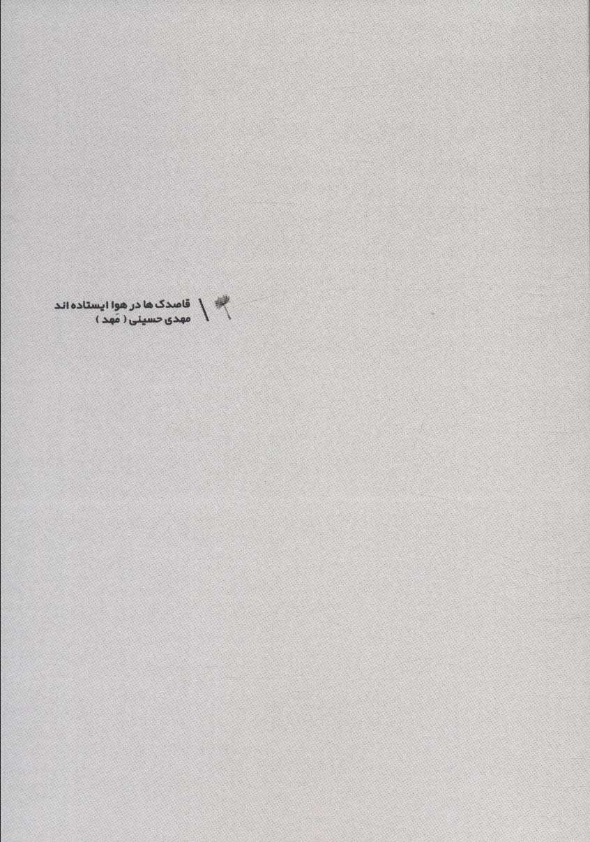 پایانه - قاصدک ها در هوا ایستاده اند