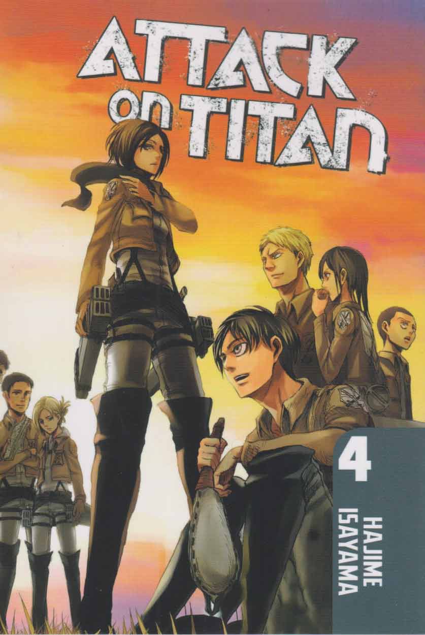 پایانه - مجموعه مانگا : Attack On Titan 4